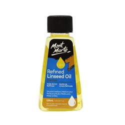 MONT MARTE REFINED LINSEED OIL 125ml